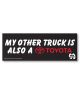 HUF x TRD Bumper Sticker. Black.
