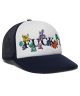 HUF. Trip Trucker Hat. Blue.