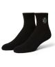 HUF. Apollo 1/4 Sock. Black.