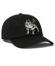 HUF. 4 The Dawgs Snapback Hat. Black.