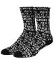 HUF. Fuck It Flyer Sock. Black.
