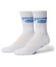 HUF x Thrasher Logo Socks. White.