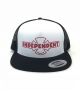 Independent. OG Mesh Trucker Hat. Black/ White.