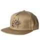 Krooked. Death Snapback. Khaki/ Black.