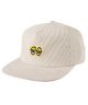 Krooked. Eyes Snapback. White / Yellow.