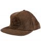 Krooked. Tritiny Snapback Hat. Brown/ Black.
