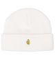 Krooked. Shmoo Cuff Beanie. White/Yellow.