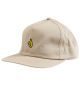 Krooked. Shmoo Snapback. Natural/ Gold.