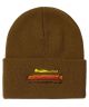 Krooked. Koffin Cuff Beanie. Brown.