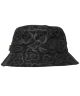 Krooked. Flowers Bucket Hat. Black.