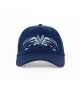 Limosine. Heart Wings Hat. Navy