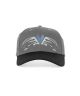 Limosine. Heart Wings Hat. Grey/Black.