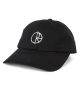 Polar. Stroke Logo Cap. Black.