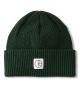 Polar. Double Fold Merino Beanie. Hunter Green.