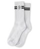 Polar. Stroke Logo Socks. White.