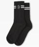 Polar. Stroke Logo Socks. Black.