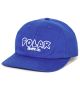 Polar. Michael Cap Outline Logo. Egyptian Blue.