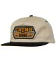 Real. China Banks Snapback Hat. Tan.
