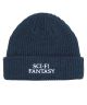 Sci-Fi Fantasy. Logo Beanie. Teal.