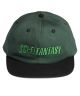 Sci-Fi Fantasy. Fast Logo Hat. Forest Green / Black.