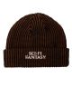 Sci-Fi Fantasy. Logo Beanie. Black/Brown.