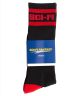 Sci-Fi Fantasy. Logo Socks. Black.