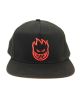 Spitfire. Big Head HAt. Black/Red.