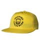 Spitfire. Big Head Live to Burn Strapback Hat. Yellow/ Black.