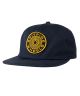 Spitfire. Classic 87 Swirl Snapback Hat. Navy.