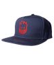 Spitfire. Bighead Strapback. Navy/ Red.