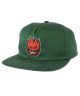 Spitfire. Bighead Fill Snapback. Dark Green / Red.