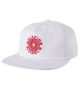 Spitfire. Classic 87 Swirl Snapback. White / Red.