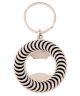 Spitfire. Classic Swirl Keychain. Nickel.