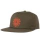 Spitfire. Classic 87 Swirl Snapback. Olive/Red