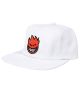 Spitfire. Lil Bighead Strapback. White/Red.