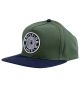 Spitfire. Classic 87 Swirl Snapback. Dark Green.