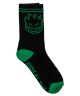 Spitfire. Bighead Socks. Black/Green.