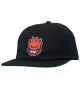 Spitfire. Lil Bighead Fill Strapback Hat. Black/ Red.