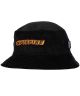 Spitfire. Script Bucket Hat. Black.