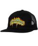 Spitfire. Chrome Venom Snapback. Black.