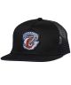 Spitfire. Burnout Snapback. Black/White/Red.