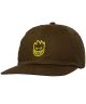 Spitfire. Lil Bighead Strapback. Brown/Gold.