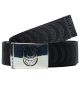 Spitfire. Bighead Jacquard Web Belt. Black/Swirl.