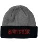 Spitfire. Spitball Cuff Beanie. Charcoal.