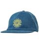 Spitfire. Classic 87 Swirl Snapback Hat. Denim/ Yellow.