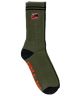 Spitfire. Eternal Fill Embroidered Sock. Olive.