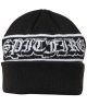 Spitfire. Old E Drop Cuff Beanie. Black.