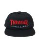 Thrasher. Two Tone Mag Logo Hat. Black