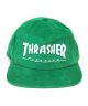 Thrasher. Mag Logo Corduroy Hat. Green.
