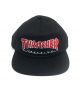 Thrasher. Outlined Snapback Hat. Black.